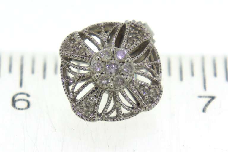 Sterling Silver Cubic Zirconia Earrings