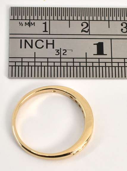 Easy to Wear Channel Set Diamond Band