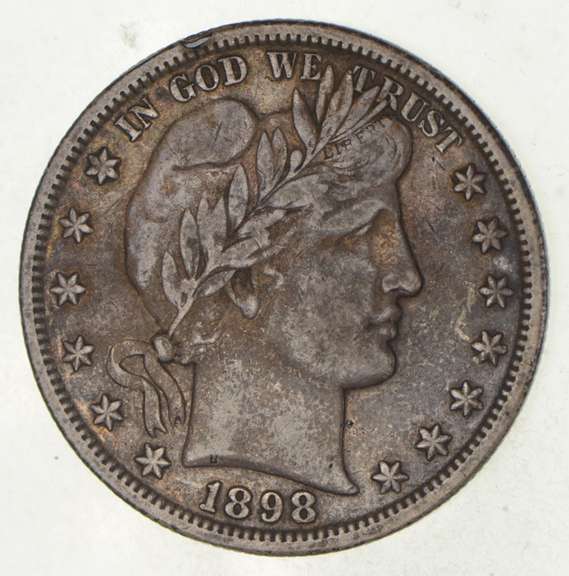 1898-S Barber Half Dollar