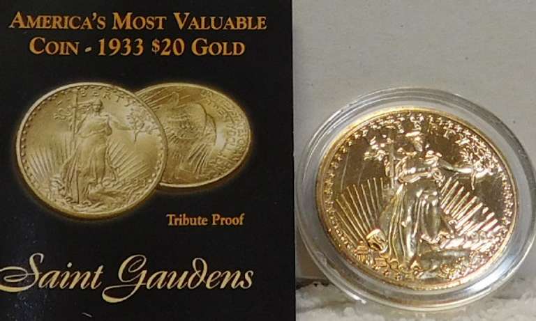 1933 St Gaudens PROOF Replica
