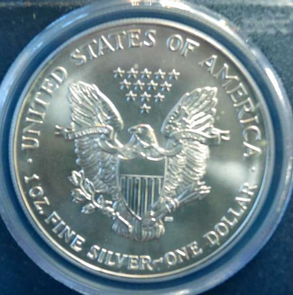 PCGS MS69 2001 Silver Eagle