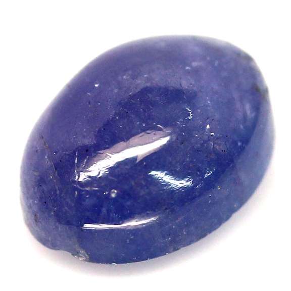 Substantial 6.50 carat blue violet Tanzanite cabochon