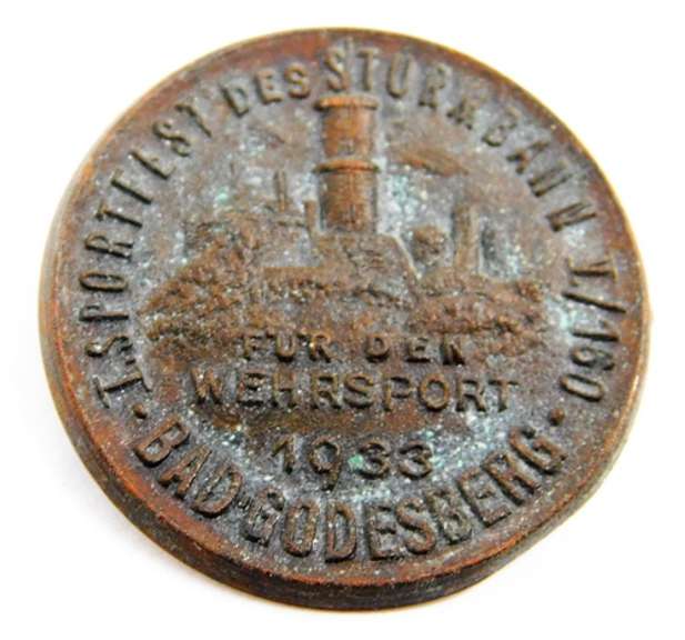 1933 German Sports Event Tinnie