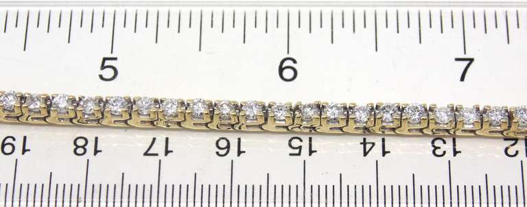 Majestic Prong Diamond Tennis Bracelet