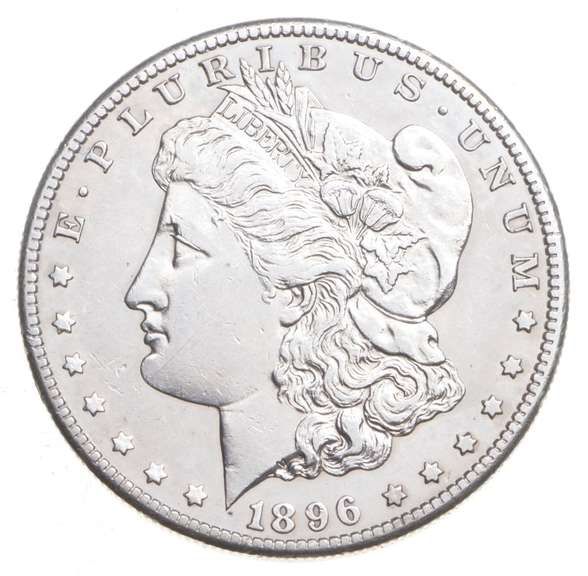1896-S Morgan Silver Dollar