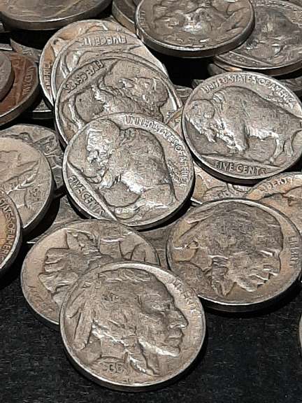 150 Full Date Buffalo Nickels