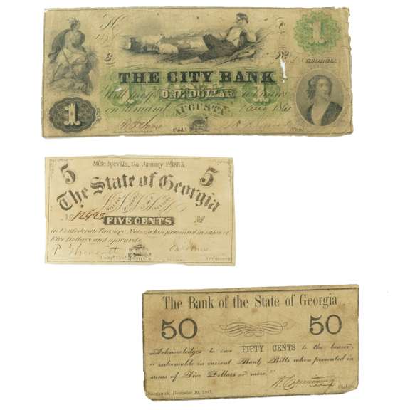 3 Various Georgia Notes