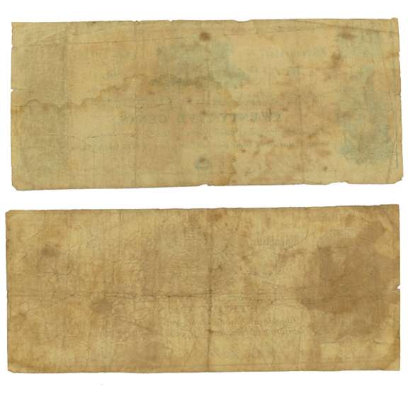 Corporation of Winchester VA 25 &50 Cent July 15 1861 Notes