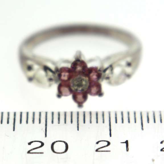 Sterling Silver Small Flower ring