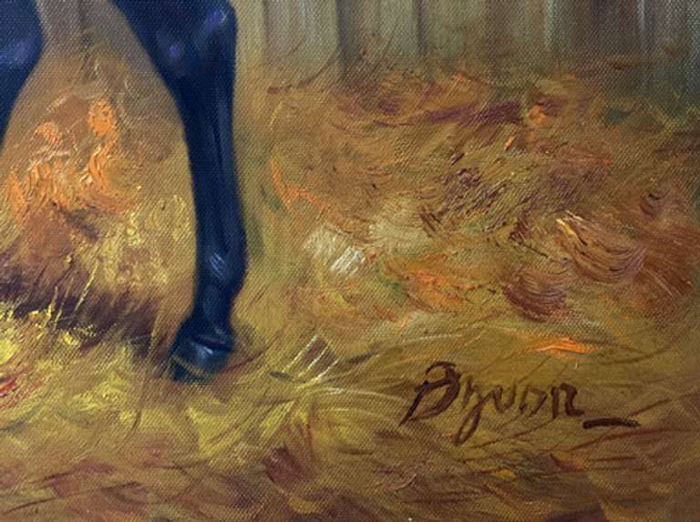 ONE OF A KIND  HAND PAINTED OIL PAINTING ON CANVAS