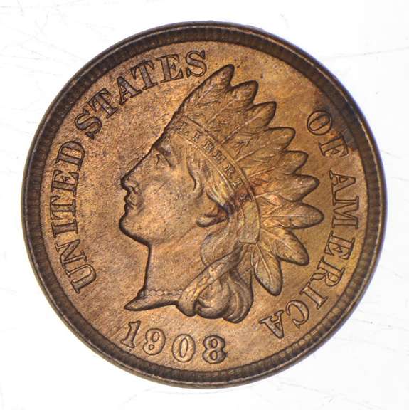 1908 Indian Head Cent