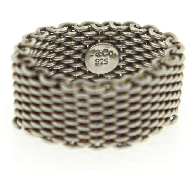 Tiffany & Co Sterling Silver Somerset Ring