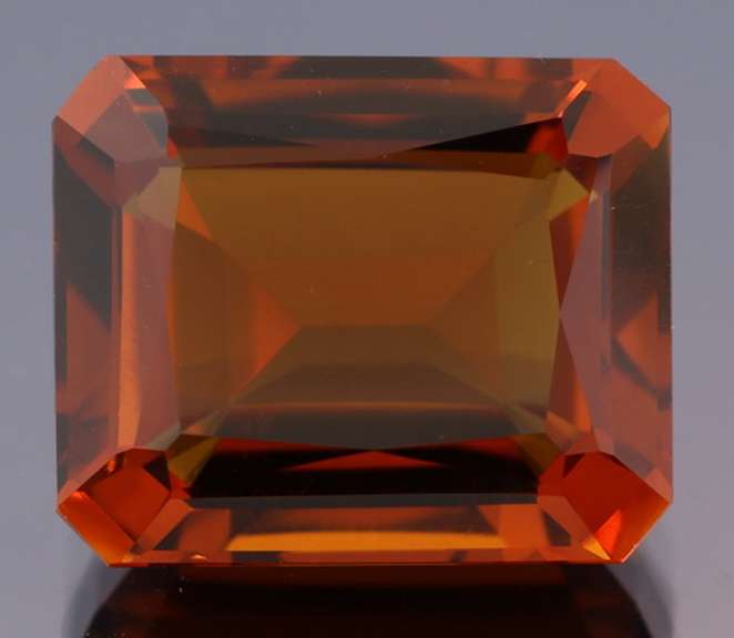 Top color AAA 31.48ct created Citrine