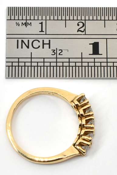 Useful 5 Diamond 1/2 carat Band