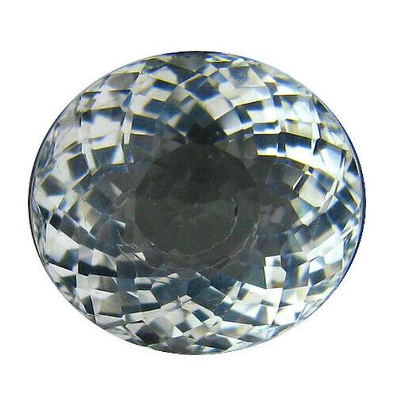 Exceptional 4.86ct diamond white Beryl