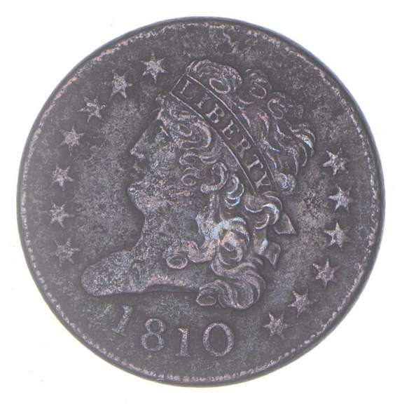 1810 Classic Head Half Cent