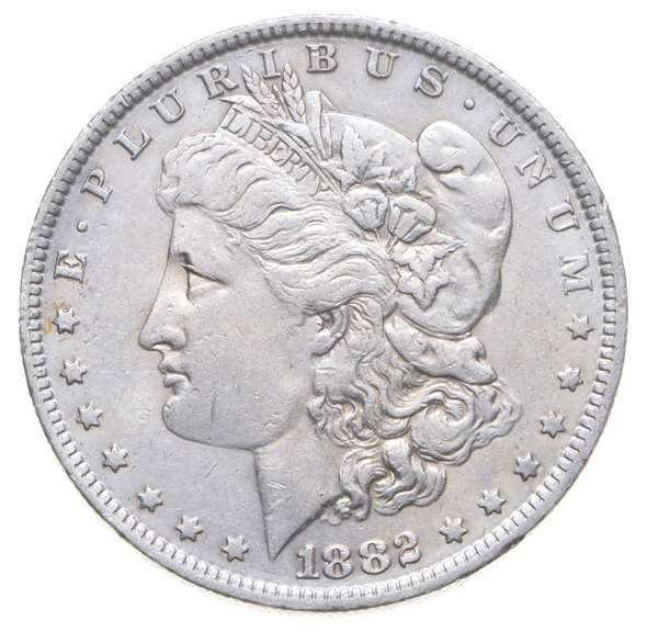 1882-O Morgan Silver Dollar