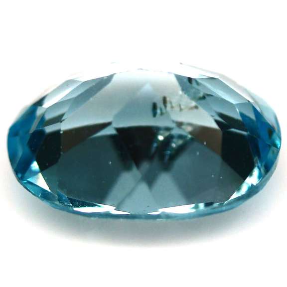 Brilliant 4.26ct oval cut Topaz center stone