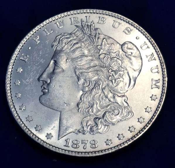 1878 7TF  Reverse 1879 Morgan Dollar