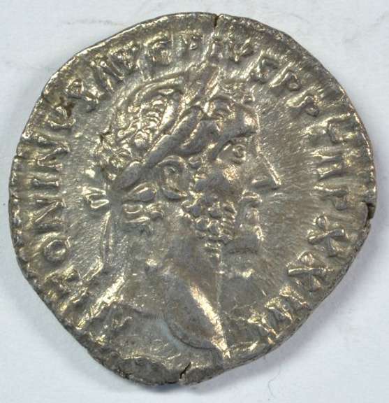 Mint Antoninus Pius Roman Silver Denarius, 138-161 AD