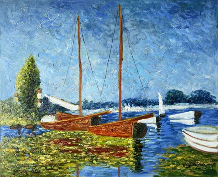 BEAUTIFUL HAND PAINTED OIL PAINTING ON CANVAS