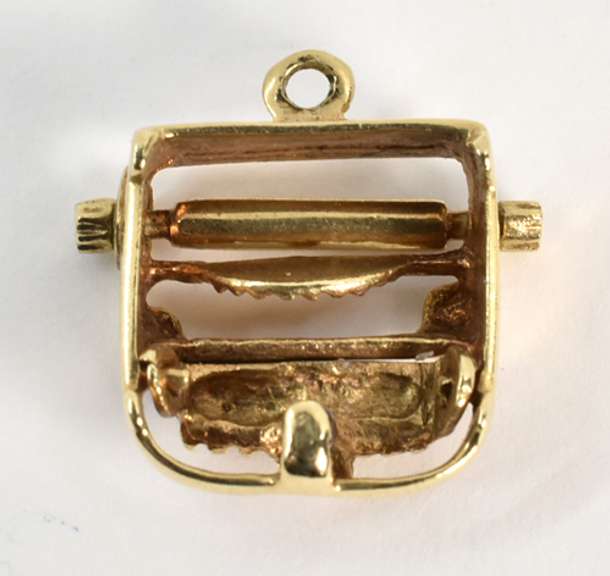 Well Detailed Typewriter Charm