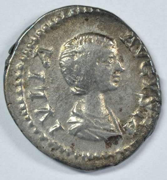 Real Nice Julia Domna Roman Silver Denarius, 185-217 AD