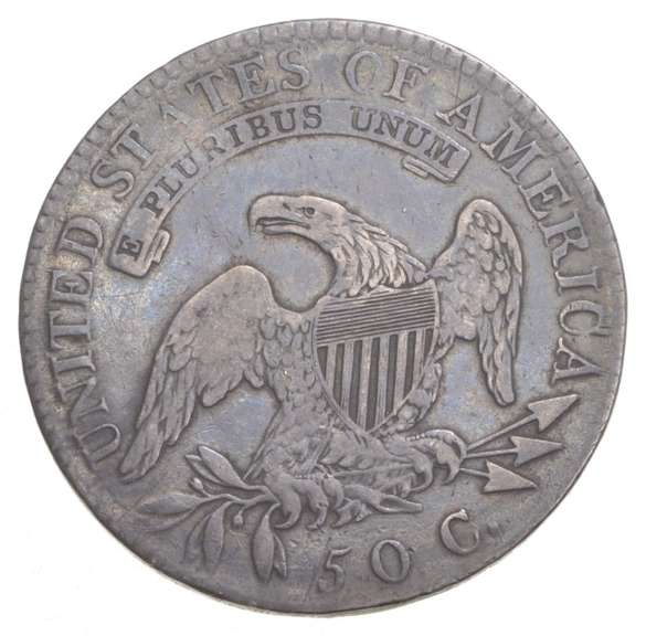 1819 Capped Bust Half Dollar - 19/8