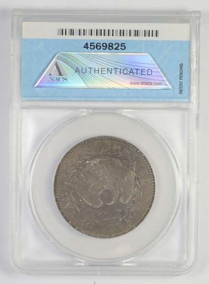 EF40 1795 Flowing Hair Half Dollar - O-125 - Graded ANACS