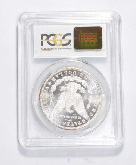 MS63 PL 1881-CC Morgan Silver Dollar - Graded PCGS