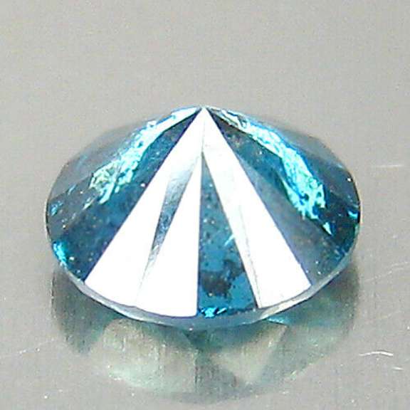 Incredible .39ct rare London blue Diamond solitaire