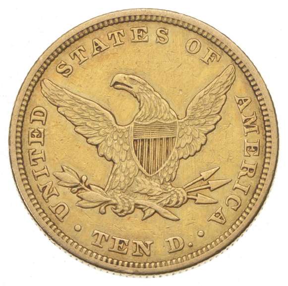 1847 $10.00 Liberty Head Gold Eagle