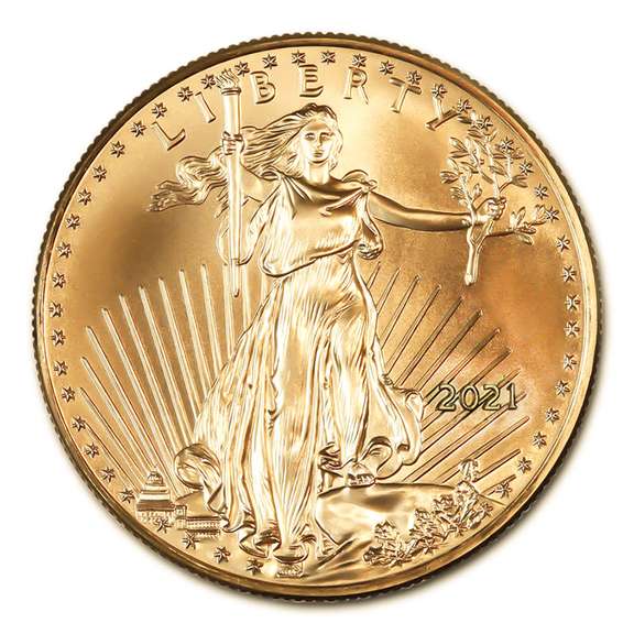 2021 American Gold Eagle 1 oz Uncirculated