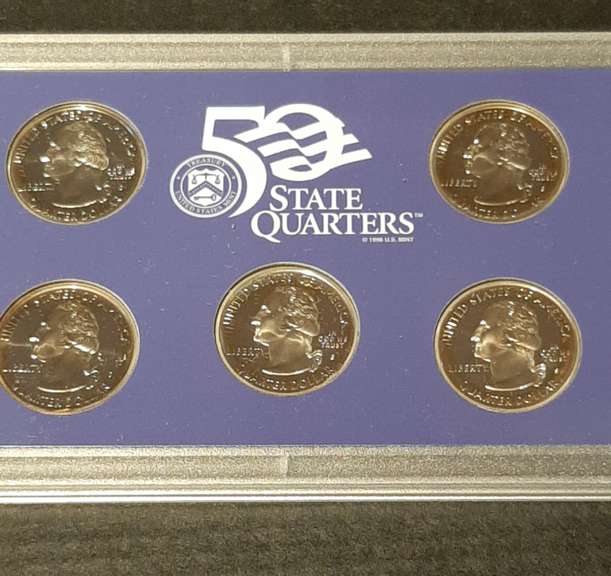 Lot Of 13 US Proof Sets