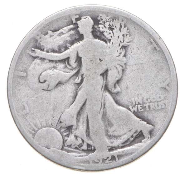 1921 Walking Liberty Half Dollar