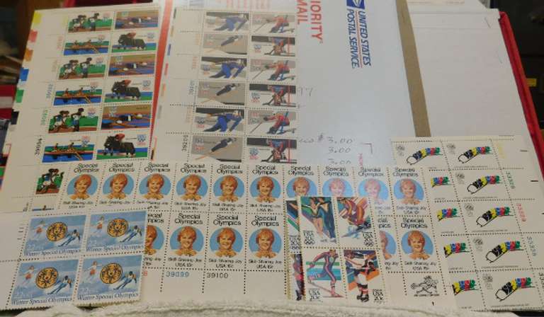 Stamps: Olympics $21.56