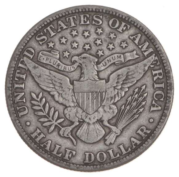 1909 Barber Half Dollar