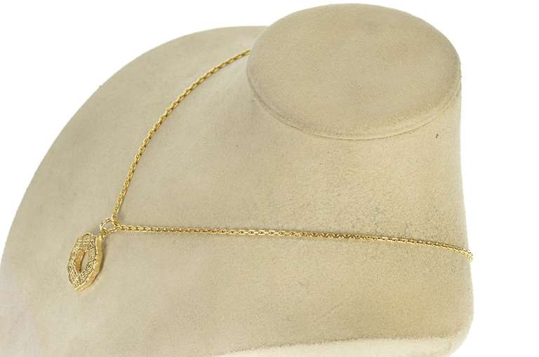 14K Yellow Gold 3D Pentagon Washington DC DOD Landmark Charm/Pendant