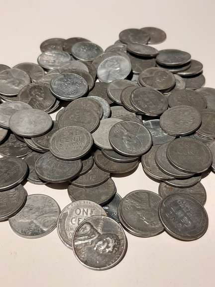 100 Nicer 1943 Steel Cents