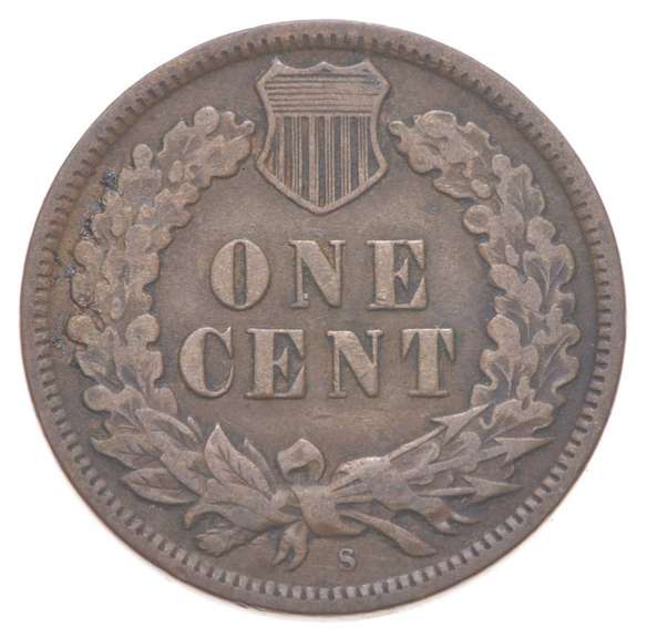 1909-S Indian Head Cent