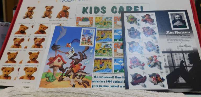 Stamps:  Kids Toys & Comics  $23.95