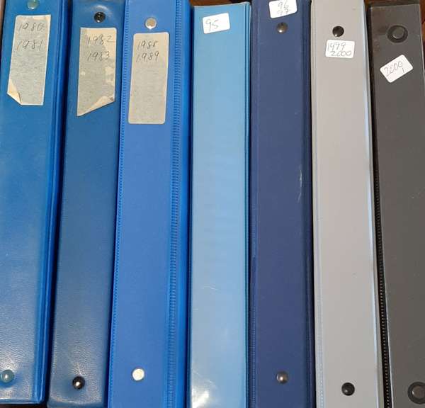 7 Albums of Sheet First Day Covers