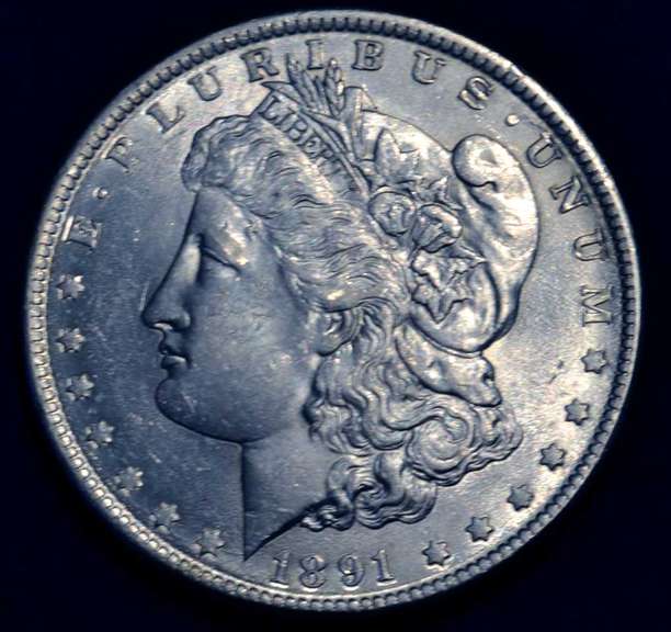 1891 Morgan Dollar UNC