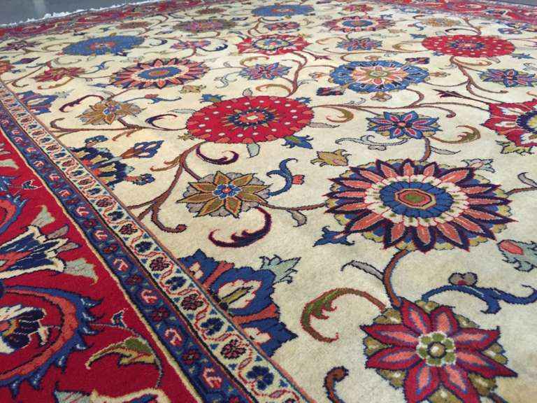 AUTHENTIC PERSIAN MAHAL RUG 7'.2"x9'.8"