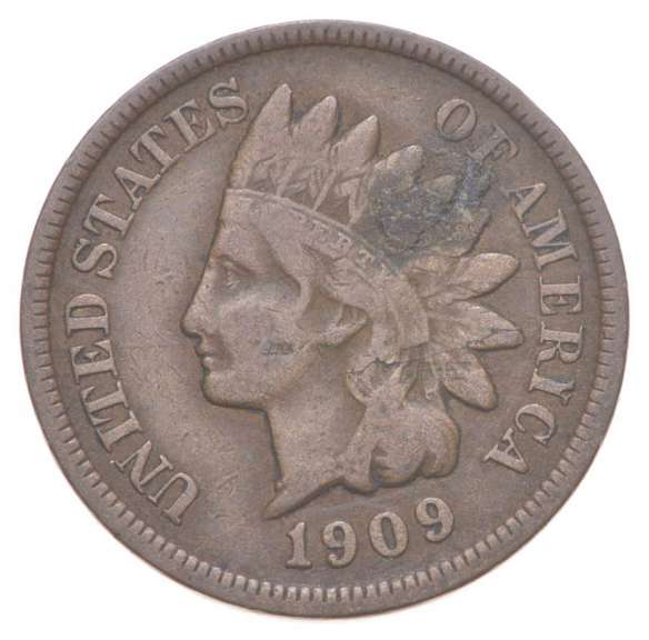 1909-S Indian Head Cent