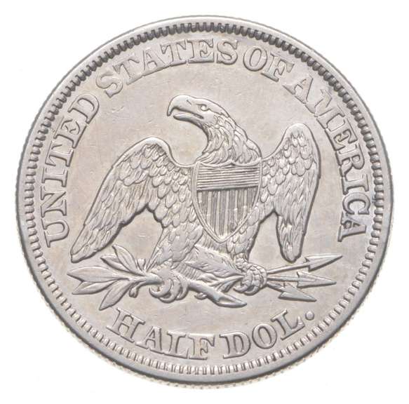 1855 Seated Liberty Half Dollar