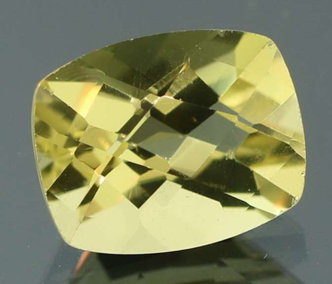 Exciting 2.96ct 8x10mm checker top Citrine