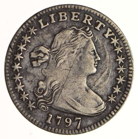 1797 Draped Bust Half Dime - Circulated