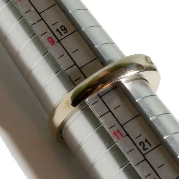 14 K Yellow Gold Channel Set 7 Diamond Ring