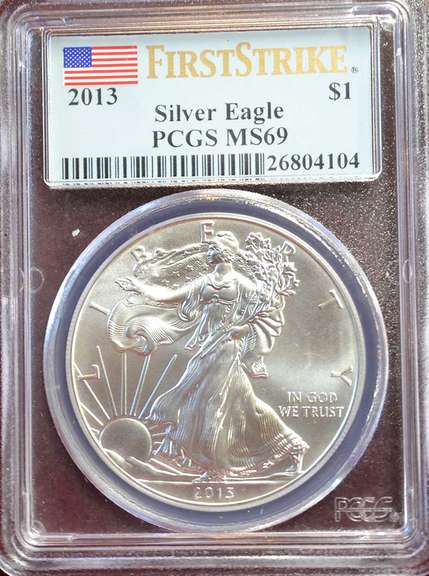 2013 PCGS MS69 FS Silver Eagle